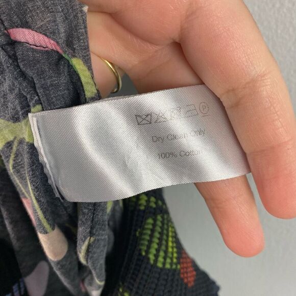 BORGO DE NOR VIONA COTTON MIDI DRESS - CHERRY BLACK - Picture 13 of 15